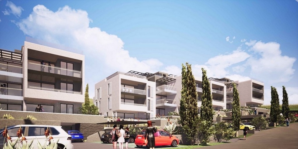 Appartements neufs modernes sur l'île de Ciovo