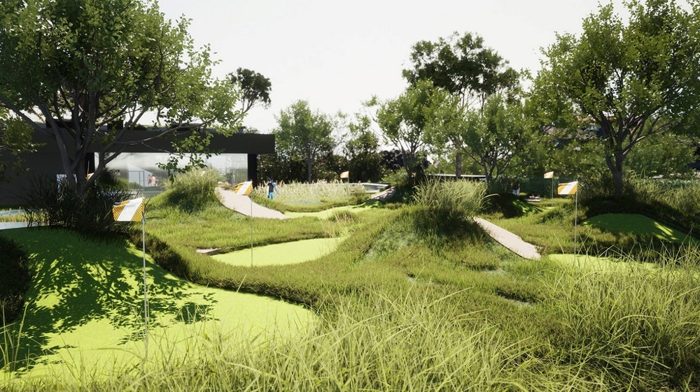 Appartements neufs à Volosko avec minigolf dans le parc