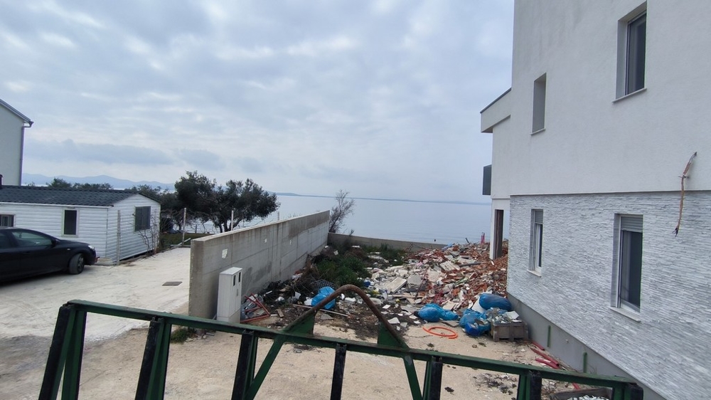Vue mer prise depuis le rez-de-chaussée.