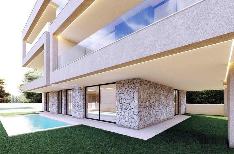 Appartement en rez-de-chaussée avec piscine - appartement neuf A2792, Croatie.