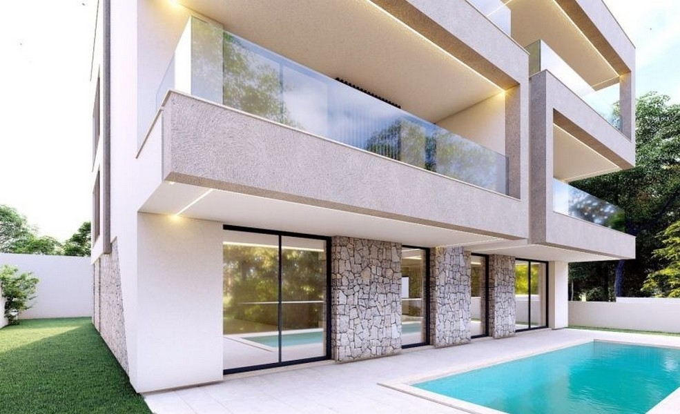 Appartement en rez-de-chaussée avec piscine à Zadar, Croatie - Panorama Scouting.