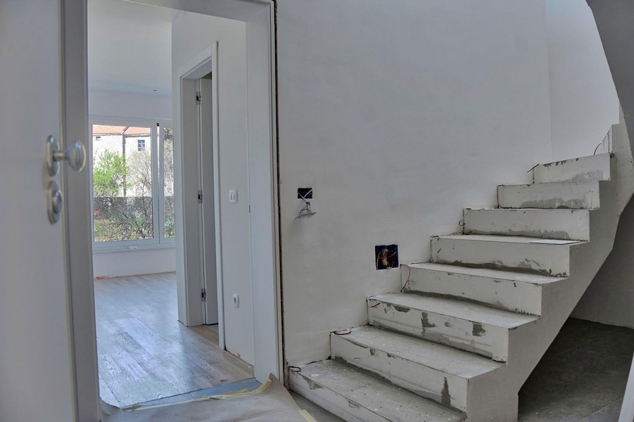 Visualisation 3D de l'intérieur du bien A2810 en Istrie, région de Porec.