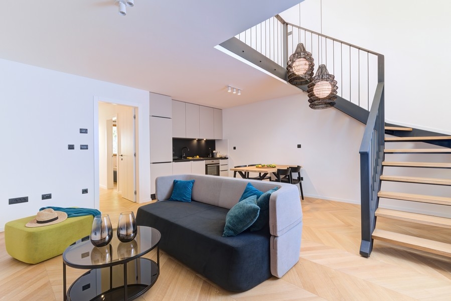 Appartements entièrement équipés en bord de mer