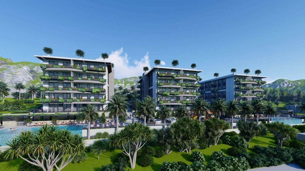 Ensemble résidentiel haut de gamme avec appartements modernes