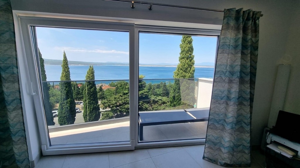 Vue mer de rêve depuis le salon et le balcon - A2971