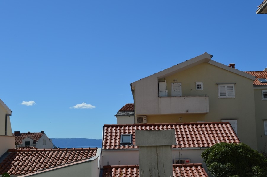 Appartement avec vue sur la mer en Croatie, Makarska.