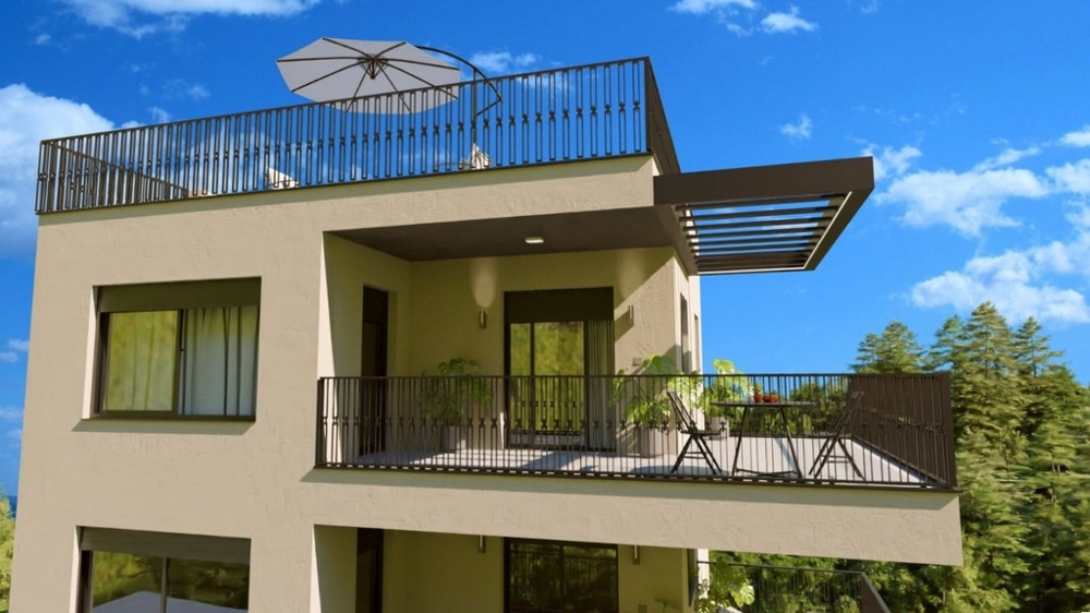 Appartements modernes avec toit-terrasse près de la mer à vendre en Croatie - Panorama Scouting.