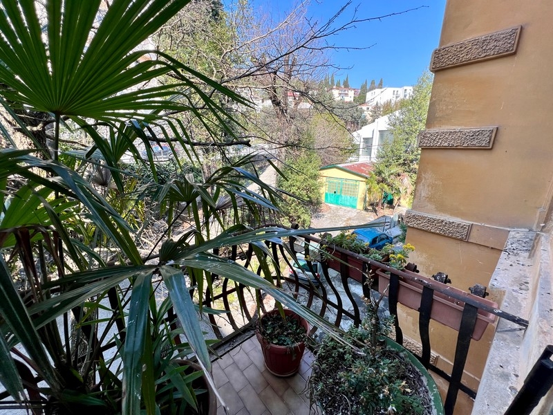 Vue depuis le balcon.