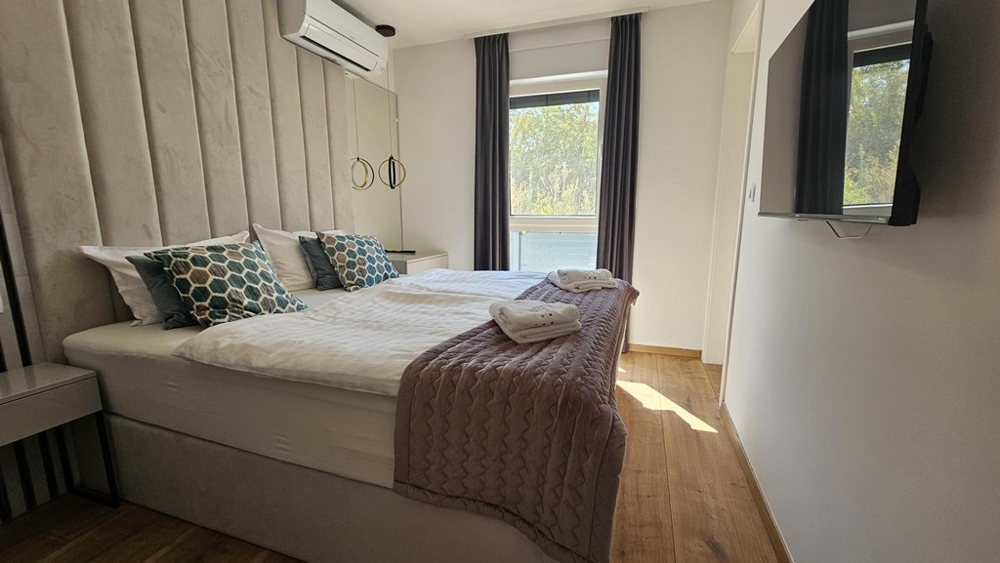 Chambre agréable avec équipement haut de gamme