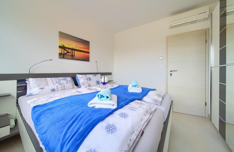 Chambre climatisée de l'appartement A3444.
