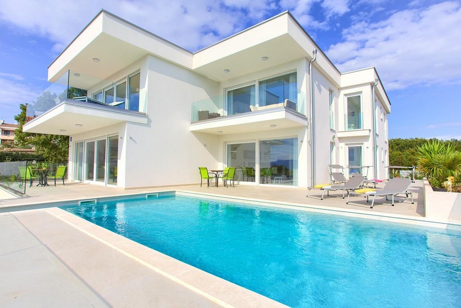 Appartement moderne avec piscine à vendre en Croatie - Panorama Scouting bien A3446.