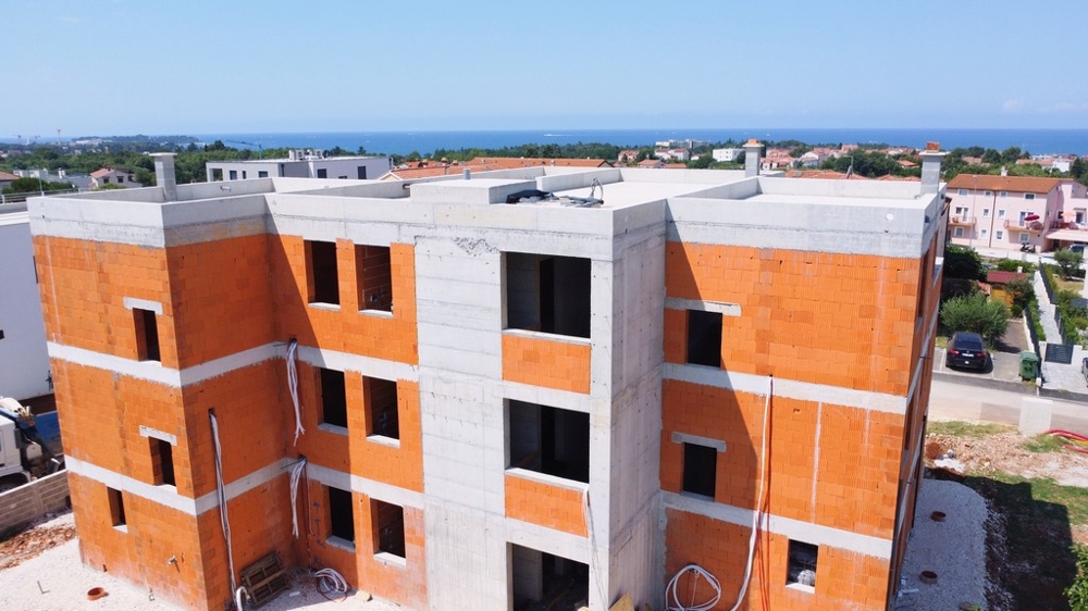 Programme neuf avec vue mer à vendre à Porec, Istrie - Panorama Scouting.