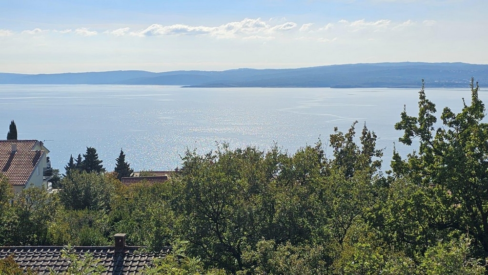Vue mer de rêve et dégagée du bien A3499 à Crikvenica.