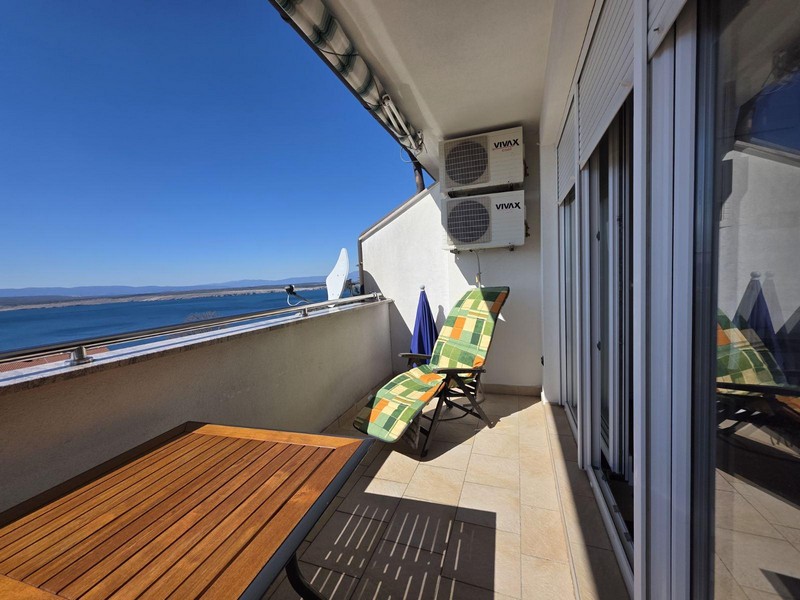 Terrasse avec magnifique vue mer - bien A3596 à Dramalj.