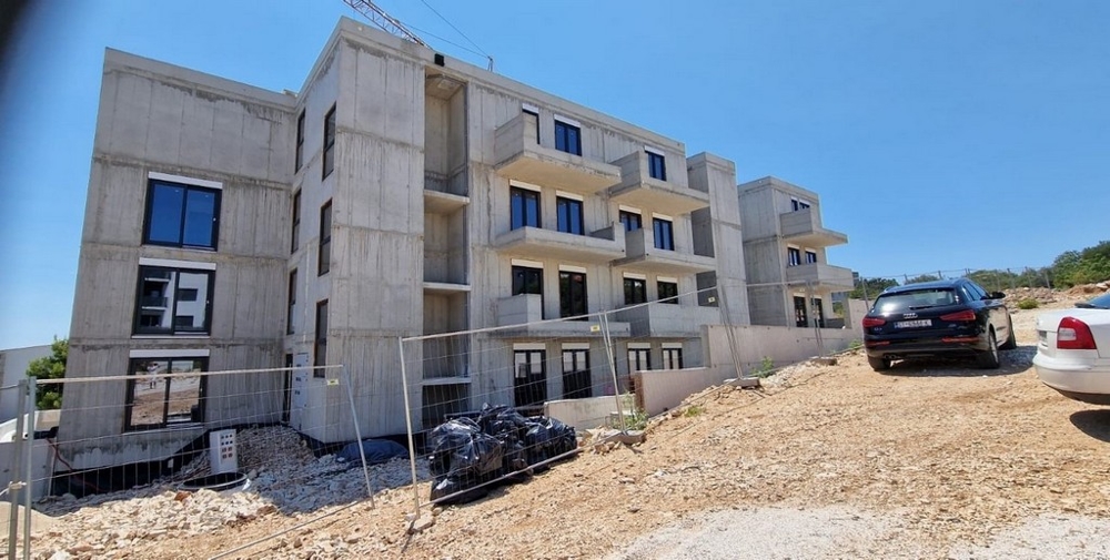 Appartements neufs avec vue mer à vendre en Dalmatie sur Ciovo.