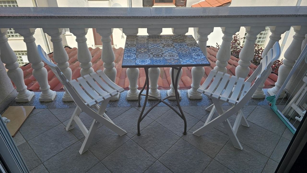 Terrasse méditerranéenne du bien A3629, île de Krk.