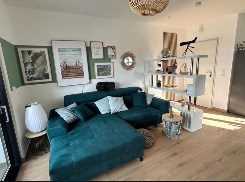 Séjour au mobilier moderne