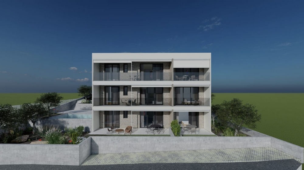 Appartement neuf à vendre sur l'île de Solta en Croatie - Panorama Scouting.