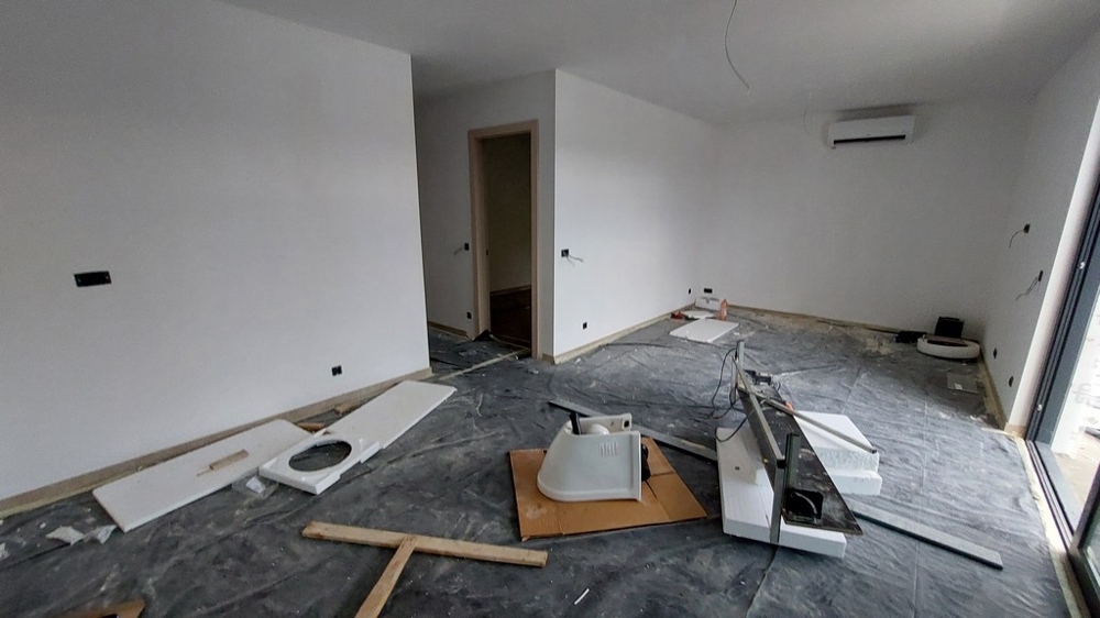 Immeuble neuf.