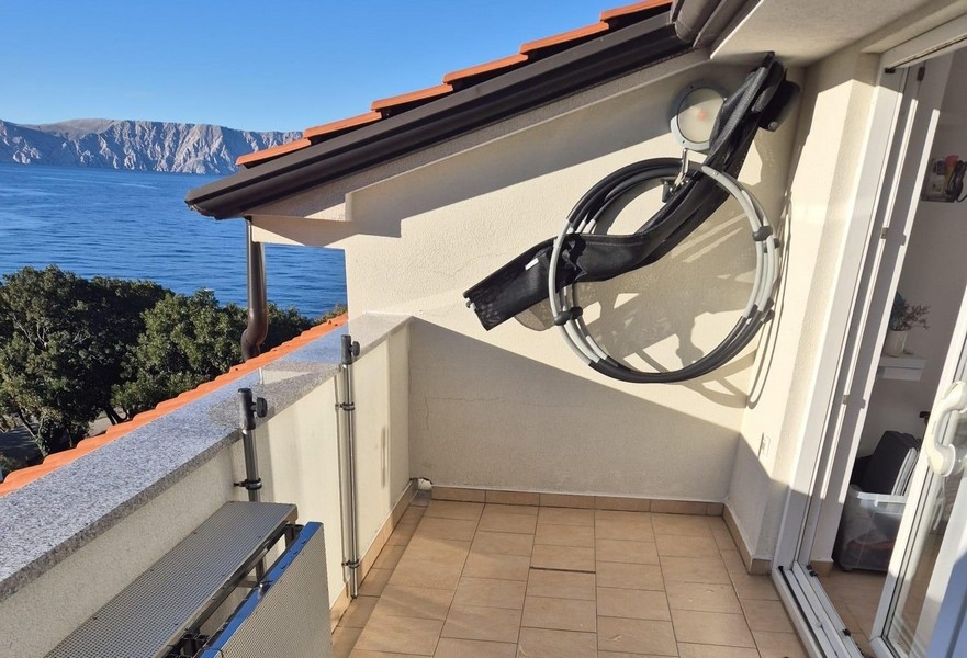 Vue de la terrasse sur la mer