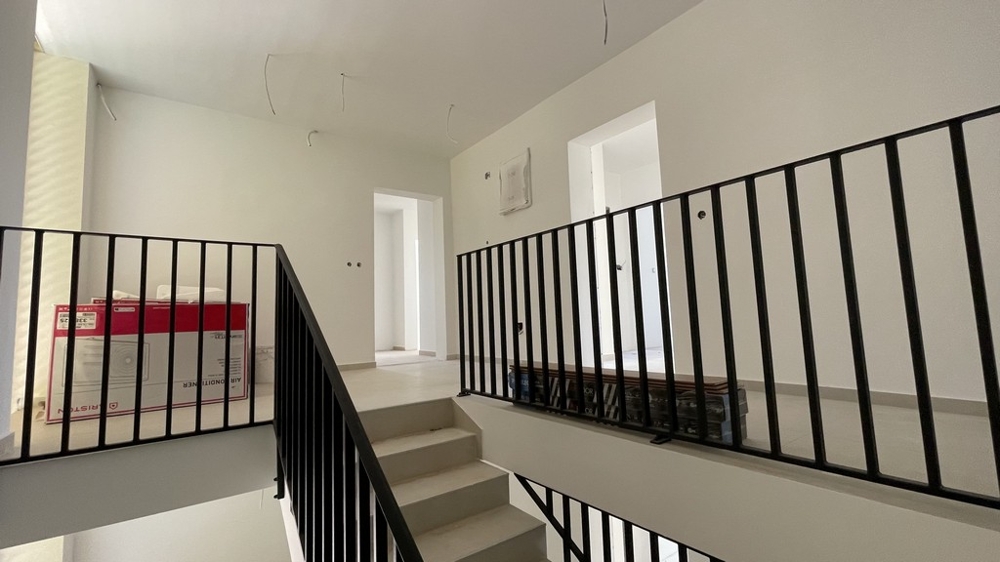 Cage d'escalier de la construction neuve