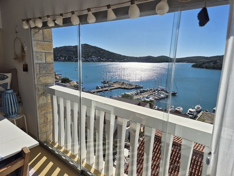 Vue mer de l'appartement A3819 à Tisno
