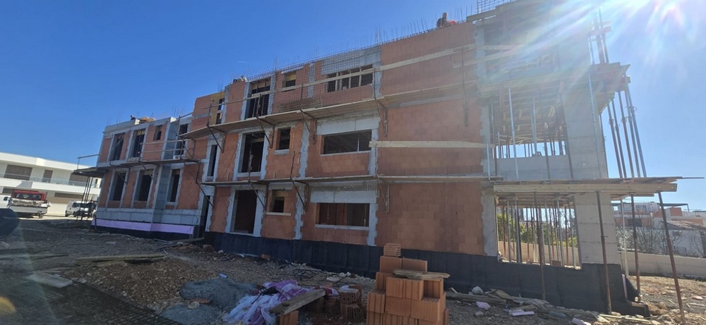 Résidence neuve en construction