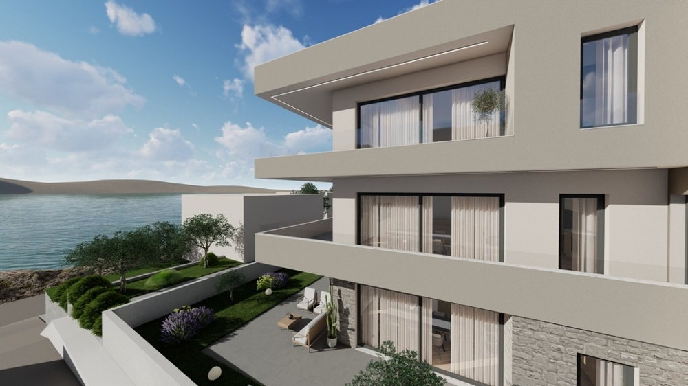 Appartement neuf près de la mer à vendre à Tisno