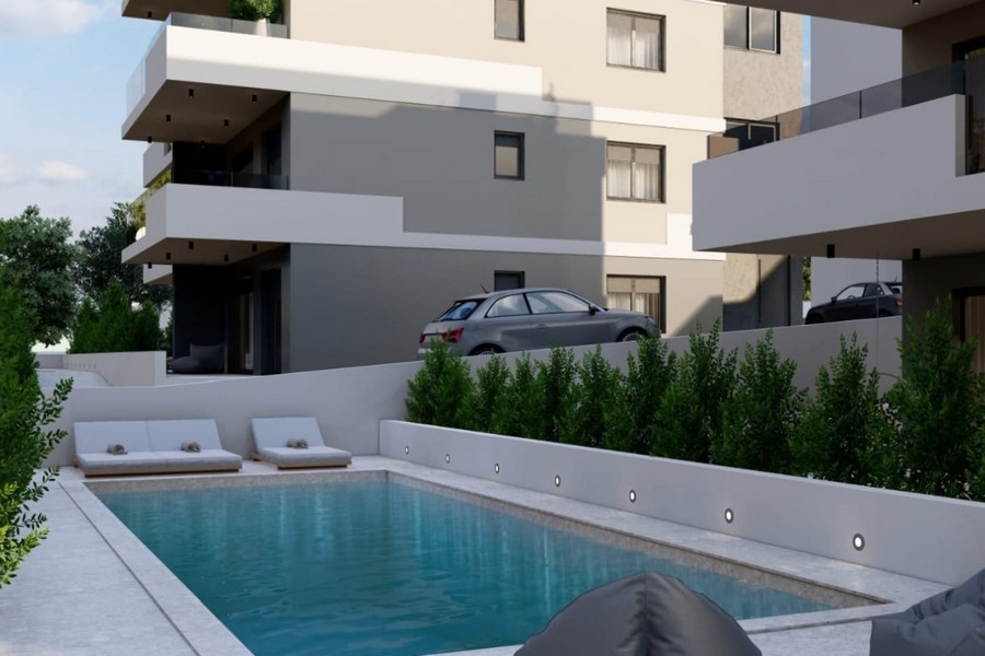 Appartements avec piscine A3920 sur Ciovo en Dalmatie.