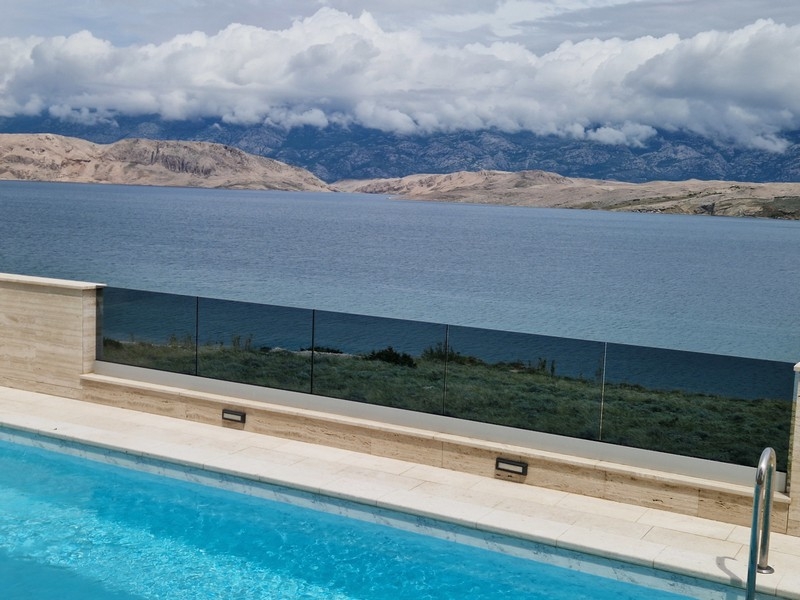 Appartement avec piscine et vue mer à Pag, Croatie - A3950.