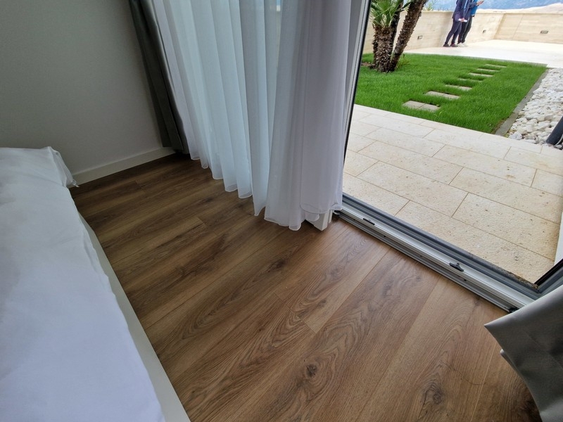 Chambre avec accès au jardin