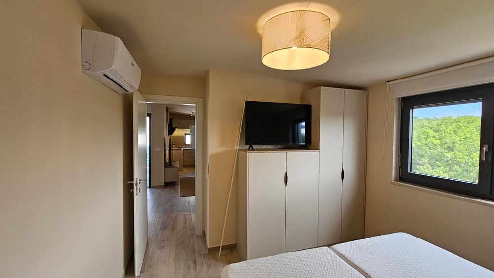 Chambre avec vue sur la verdure
