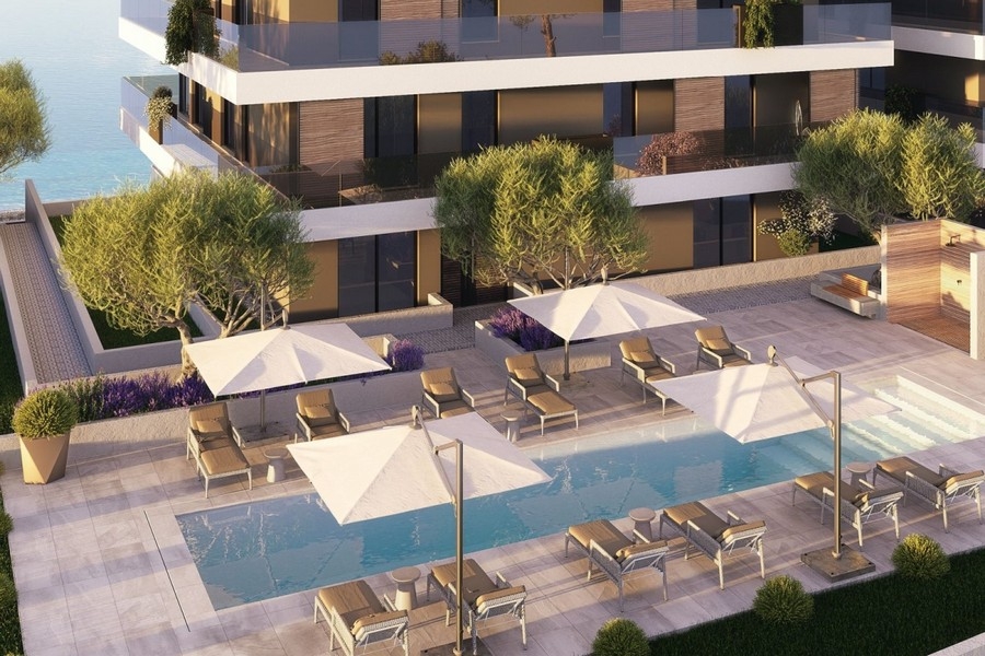 Appartements avec vue mer, Ciovo, Dalmatie