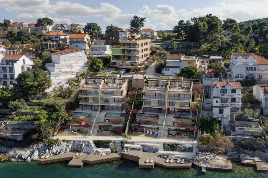 Appartements neufs avec vue mer sur l'île de Ciovo