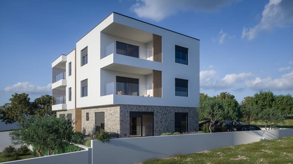 Appartements neufs modernes en Croatie avec de grands balcons