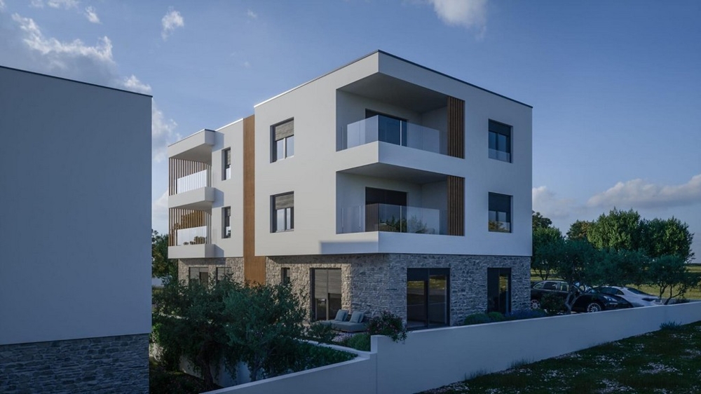 Bien neuf avec appartements modernes et places de stationnement