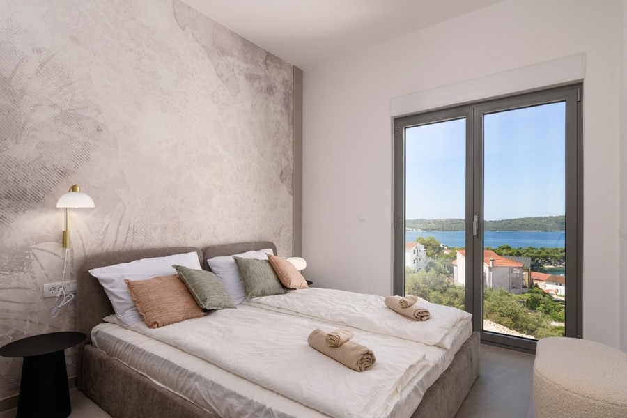 Chambre avec vue mer en Croatie