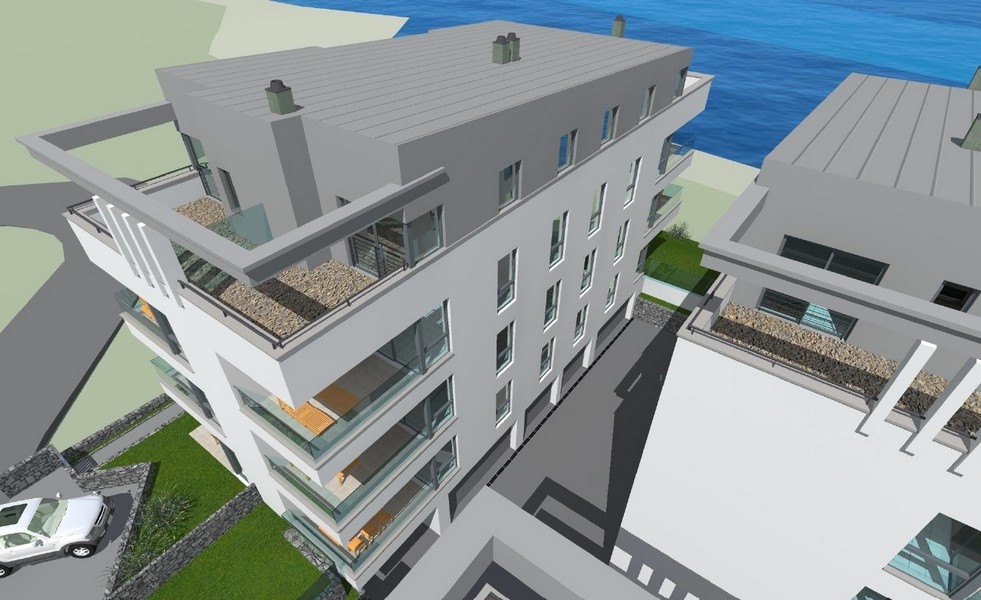 Appartements neufs en première ligne sur la mer, Pag
