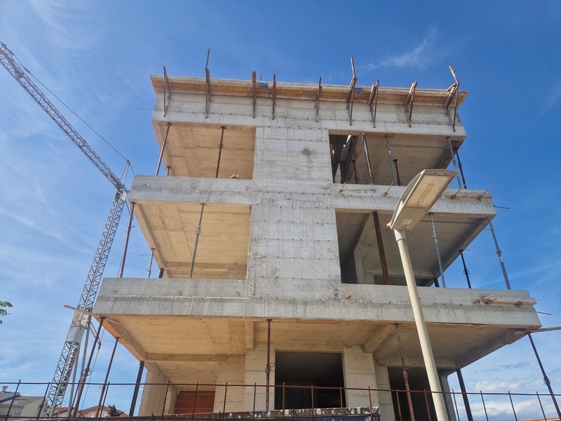Projet neuf avec vue mer à Povljana