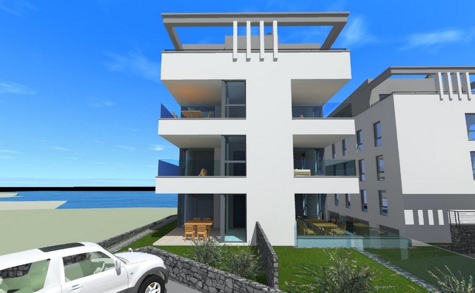 Appartements de luxe avec vue mer à Povljana