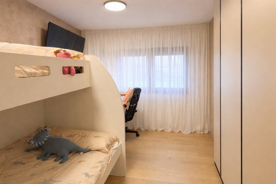 Chambre d'enfant dans un appartement moderne