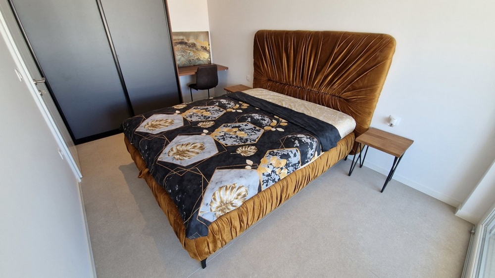 Chambre double de l'appartement neuf