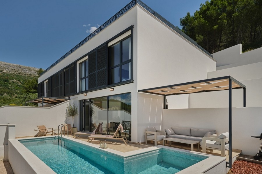 Villa de luxe moderne avec piscine à Podstrana en Croatie