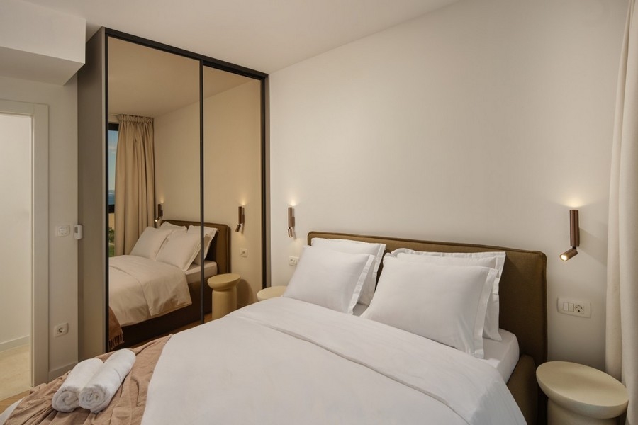 Chambre avec placard intégré