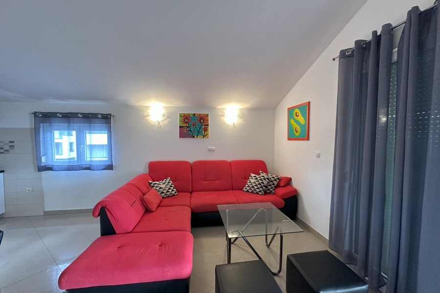 Salon avec canapé