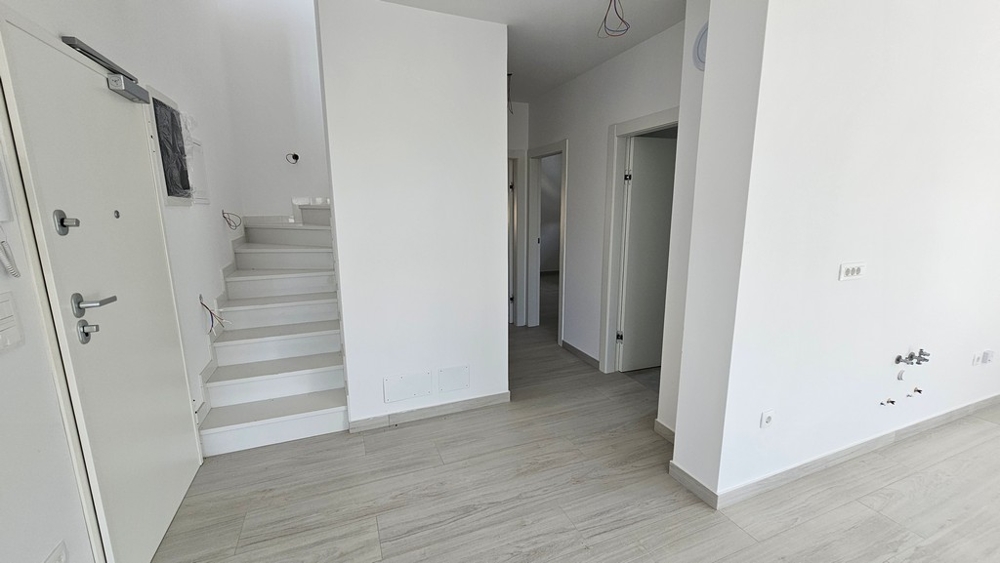 Escalier intérieur dans le penthouse