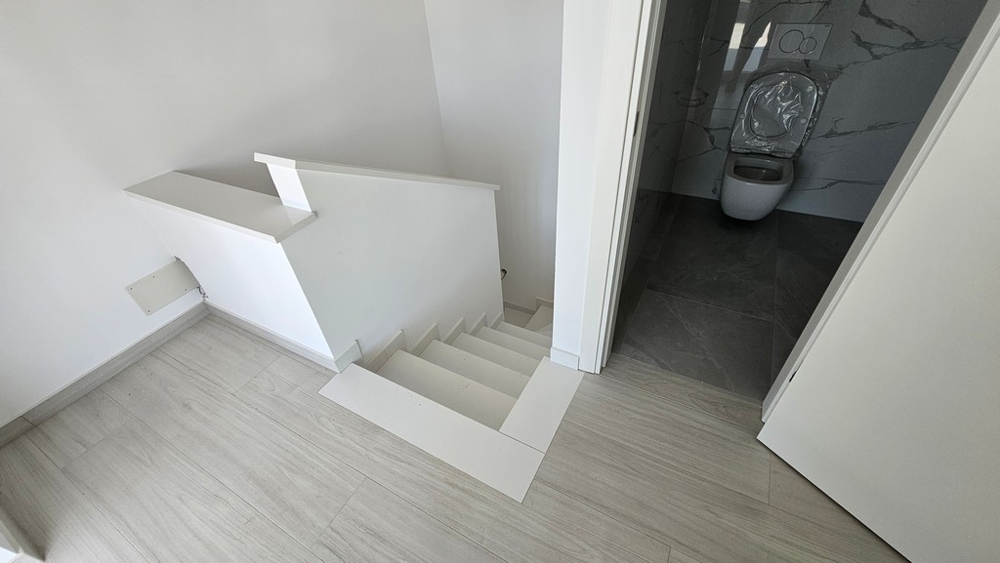 Espace WC dans le penthouse
