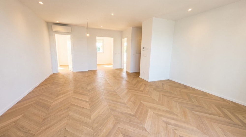 Séjour ouvert de l'appartement du rez-de-chaussée à Novi Vinodolski