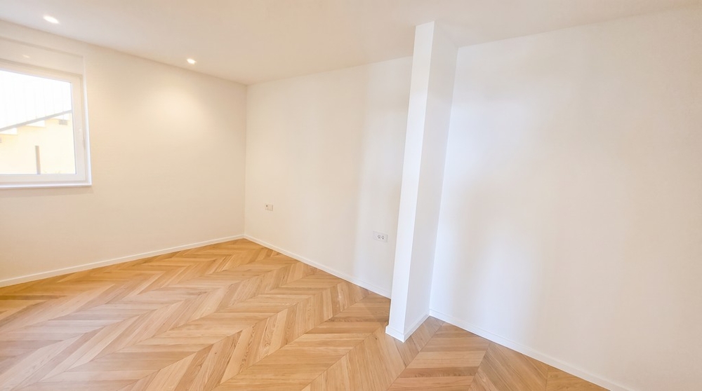Chambre avec parquet en Croatie