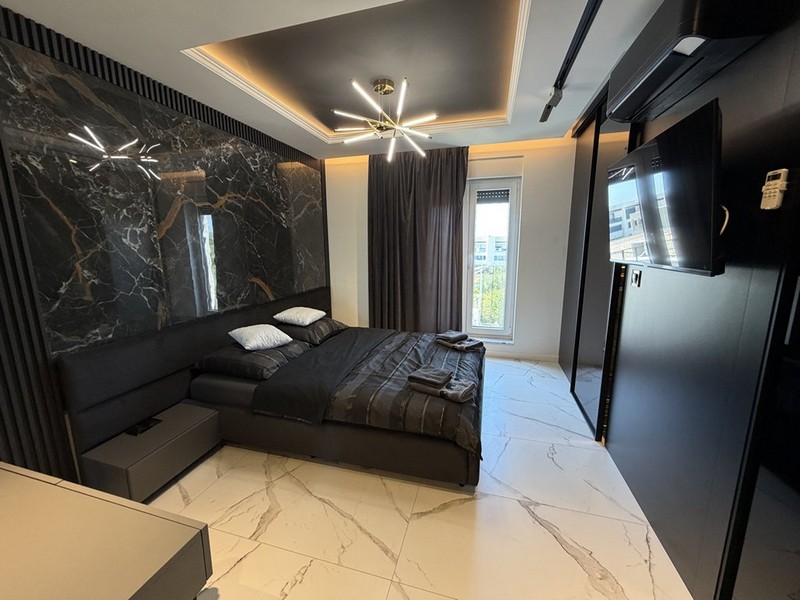 Chambre avec lit double